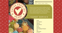 Desktop Screenshot of piecesfrommyheart.net